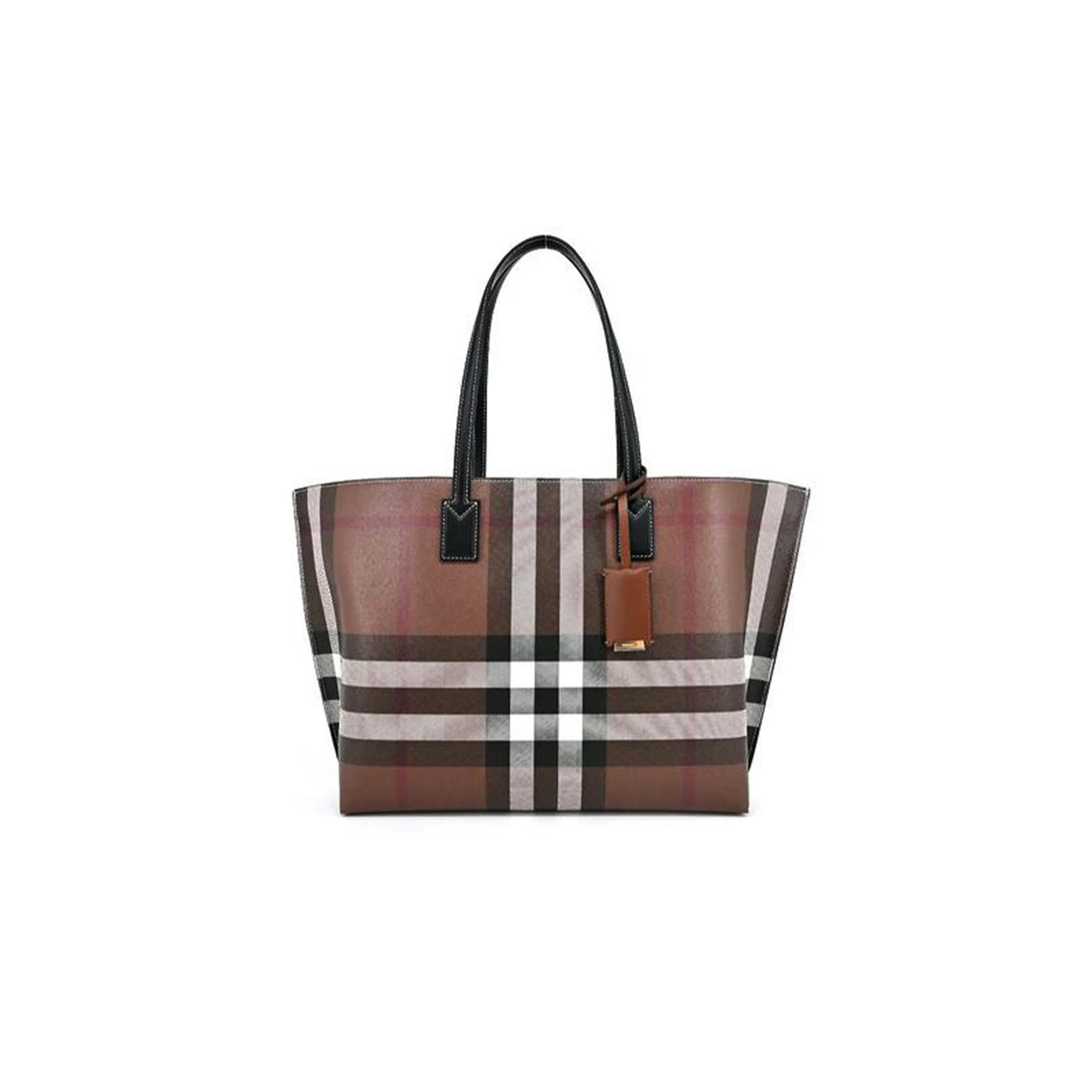 Bv*b*rry brown shopper bag (34*28*14cm)